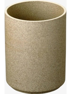 HP044 Planter Natural: Hasami Seramik Saksı 85×106 mm  Istiflenebilir Tasarım