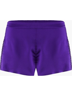 Aubade Silk Desire Shorty Stretch Ipek Guipure Dantelli Külot