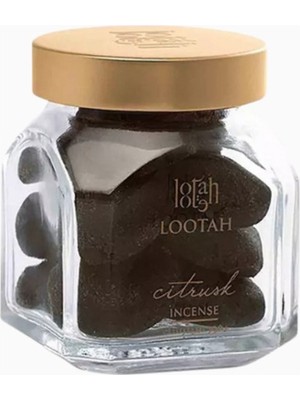Lootah Citrusk Big Tütsü 220G, Lüks Taze Citrus Aromalı Mekan Bakhooru