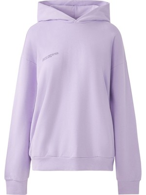 Pangaia Günlük Lüks 365 Kapüşonlu Sweatshirt - Orkide Moru