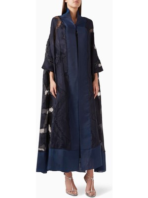 Ammaniyas Modern Organza Abaya ile Şıklığı ve Konforu Yakalayın Naif Boncuk Işlemeli Tasarım