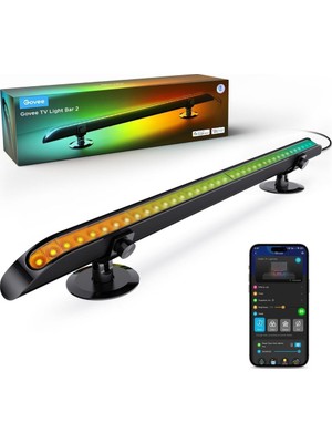 Govee Rgbıc Tv LED Işık Barı 31” Tv Arka Aydınlatma, Alexa Uyumlu, Müzik Senkron, 35+ Sahne