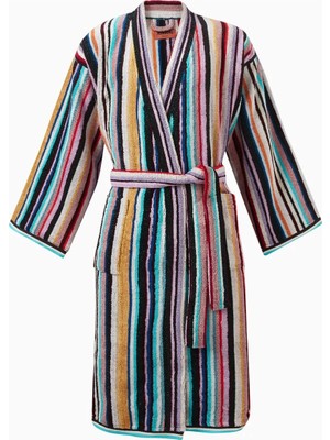 Missoni Home Mıssonı Home Chandler Bornoz, Pamuklu, Yumuşak, Spa Kullanımına Uygun