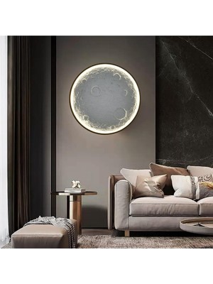 Home London Breeze Duvar Lambası,kısılabilir Ay Işığı, LED Duvar Lambası, 3000K-6500K Renk Sıcaklığı Ayarlanabilir
