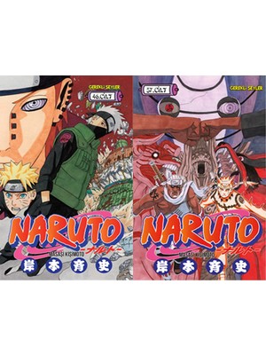 Gerekli Şeyler Yayıncılık Naruto 46 ve Naruto 57 (Masaşi Kişimoto)