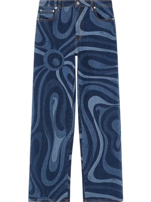 Pucci Marmo Desenli Jean Pantolon