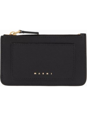 Marni Logo Saffiano Deri Cüzdan