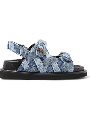 Kurt Geiger Şık ve Rahat Günlük Denim Sandalet
