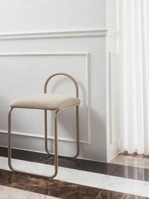Westwing Angui Metal Sandalye - Bej, Minimalist Tasarım