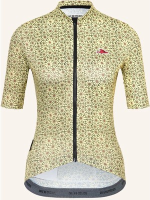 Cafe Du Cycliste Kadın Radtrikot Fleurette Uv Korumalı