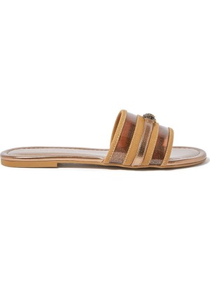 Kurt Geiger Yazlık Şık ve Rahat Düz Tabanlı Sandalet