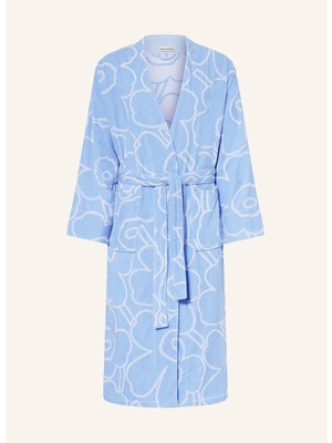 Marimekko Pıırto Unıkko Unisex Bornoz | Frotte, Çiçek Desenli, 100% Pamuk, 128 cm