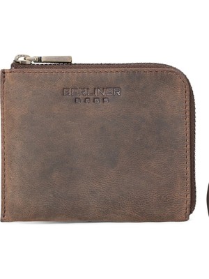 Berliner Bags Mark Deri Bozuk Para Cüzdanı Unisex Mini Cüzdan Küçük Boy Vintage