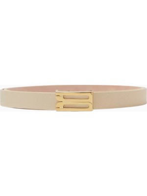 Victoria Beckham Micro Frame Grained Deri Kemer
