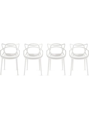 Kartell Masters Sandalye 4’lü Set Ikonlara Saygı Duruşu, 2013 Red Dot Design Award