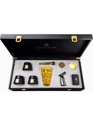 TOUCH OF OUD Dukhoon Hediye Seti, Arqa, Aghla, Amyaz Tütsü ve Buhurdan