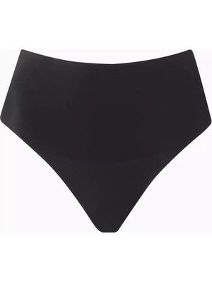 Skims Smoothing Intimates Yüksek Bel Tanga, Pürüzsüz ve Dikişsiz, Siena Renk