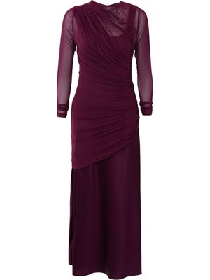 Acler Rhodehill Midi Dress, Zarif ve Vücuda Oturan Midi Elbise