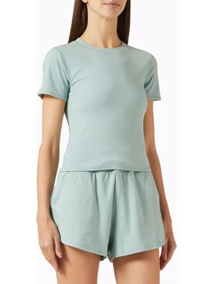 Vuori Modal Kesimli Pose Fitted Crop Top, Yumuşak & Esnek Kesim, Çok Yönlü
