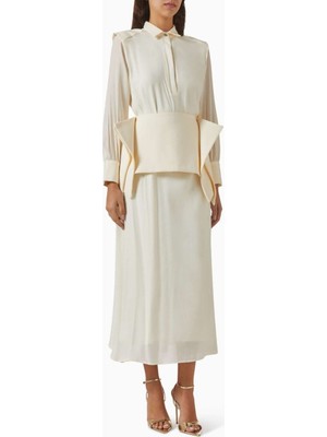 Eegen Studio Ophelia Kemerli Elbise - Crinkle Chiffon Crepe ile Şık ve Rahat Seçenekler