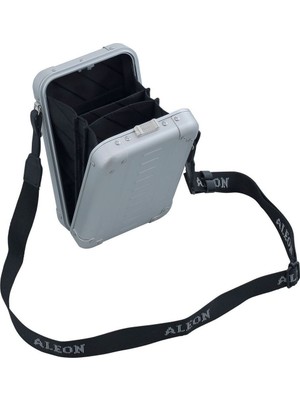 Aleon Mini Bag 19 cm Alüminyum Omuz Çantası, Hafif, Şık, Unisex Günlük Çanta
