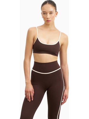 Because Of Alice Base Contrast Trim Cami Bra Destekleyici Spor Sütyeni
