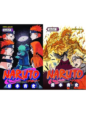 Gerekli Şeyler Yayıncılık Naruto 45 ve Naruto 58 (Masaşi Kişimoto)