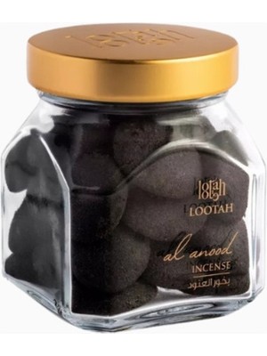 Lootah Al Anood Büyük Tütsü 220G, Lüks Bergamot, Oud ve Çiçeksi Aromalı Bakhoor