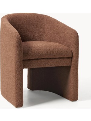 Westwing Mairo Kollu Sandalye - Hellbeige Kumaşlı, Rahat Oturumlu, Fsc® Sertifikalı Ahşap Gövde