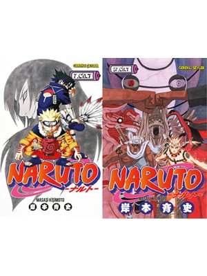 Gerekli Şeyler Yayıncılık Naruto 7 ve Naruto 57 (Masaşi Kişimoto)