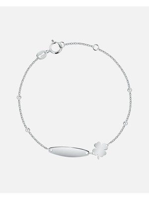 FAVS Little Friends I.d. Armband 375ER Gelbgold Şans Tılsımı Miniklere Özel Güvenli ve Şık Tasarım