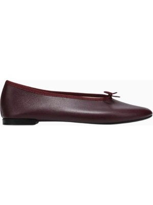 Repetto Lilouh Ballerina Flats, Nappa Deri, Oval Burun, Zarif Fransız Tasarımı
