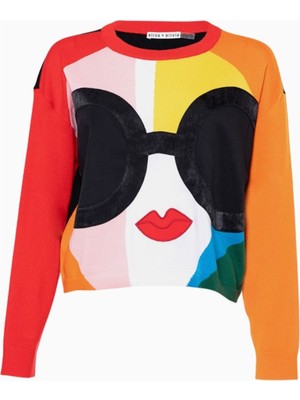 Alice and Olivia Gleeson Surrealist Stace Face Kazak