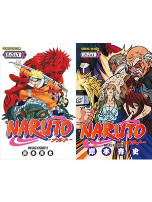 Gerekli Şeyler Yayıncılık Naruto 8 ve Naruto 59 (Masaşi Kişimoto)