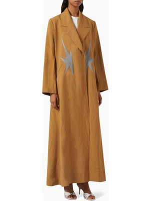Amber Feroz Şık ve Fonksiyonel Dikişli Abaya Modern Kadınlar Için Estetik Tasarım