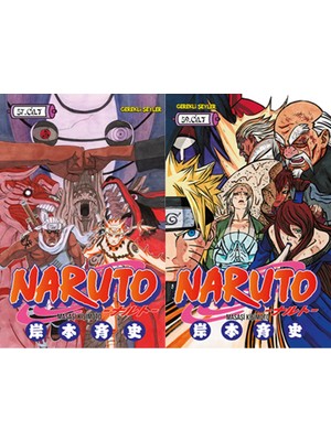 Gerekli Şeyler Yayıncılık Naruto 57 ve Naruto 59 (Masaşi Kişimoto)
