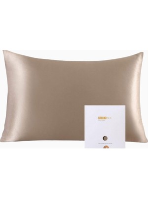 Zimasilk Zımasılk %100 Dut Ipeği Yastık Kılıfı, 50X75 Cm, Saç & Cilt Dostu, Gri