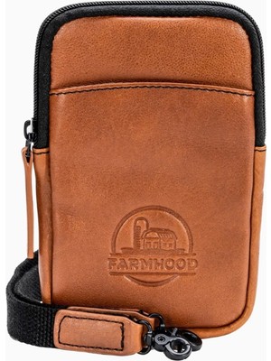 Farmhood Memphis Deri Cep Telefonu Kılıfı, 12 Cm, Lüks, Yüksek Kaliteli Hakiki Deri