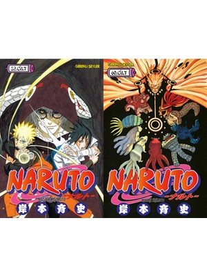 Gerekli Şeyler Yayıncılık Naruto 52 ve Naruto 60 (Masaşi Kişimoto)