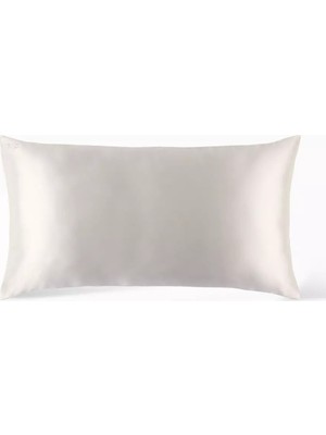 Slip King Saf Ipek Yastık Kılıfı 51X91CM Beyaz Lüks Cilt ve Saç Bakımı