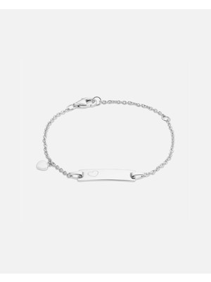 FAVS Little Friends 925 Ayar Gümüş Kalp Tasarımlı Bileklik Hediye Için Ideal ve Şık Seçim