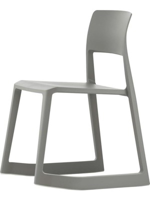 VitrA Tip Ton Re Sandalye, Geri Dönüştürülmüş Ergonomik Tasarım, Istiflenebilir ve Dış Mekana Uygun
