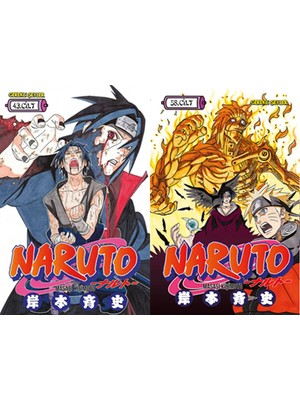 Gerekli Şeyler Yayıncılık Naruto 43 ve Naruto 58 (Masaşi Kişimoto)