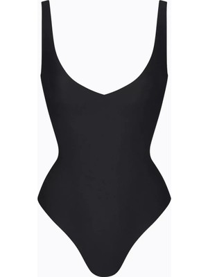 Skims Body Plunge Thong Bodysuit, Derin Yaka, Tanga Kesim, Şık ve Cesur Silüet