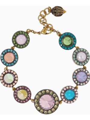 Kurt Geiger Octavia Bracelet, Pastel Kristal ve Inci Detaylı Zarif Bileklik