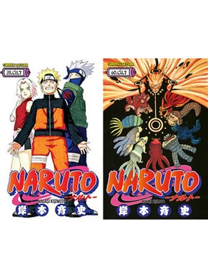 Gerekli Şeyler Yayıncılık Naruto 28 ve Naruto 60 (Masaşi Kişimoto)