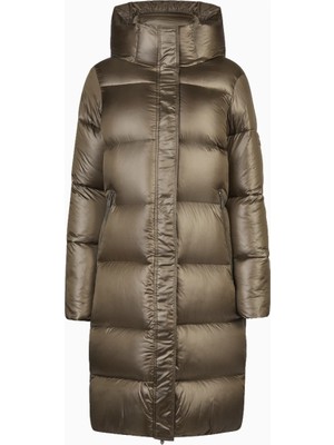 Pikeur Quilted Coat Selection 8025 Lüks Uzun Kapüşonlu Kadın Mont