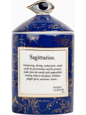 Maison La Bougie Sagittarius Mum 350G, Burç Serisi, Oud ve Safran