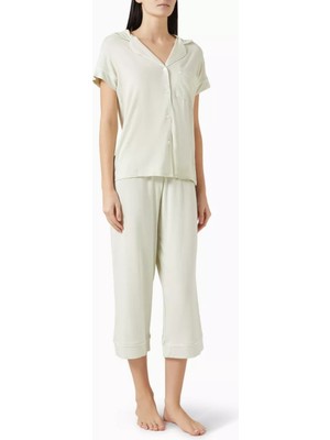 Eberjey Gisele Cropped Pijama Takımı Nefes Alabilir Tenceı Modal Konforu
