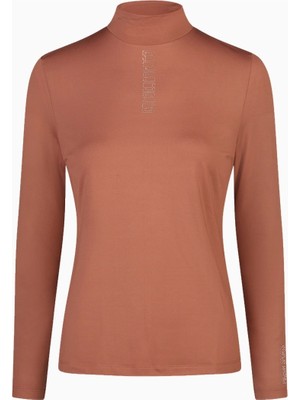 Pikeur Studs Shirt 8273 Polo Yaka Fonksiyonel Kadın Spor Üst T-Shirt